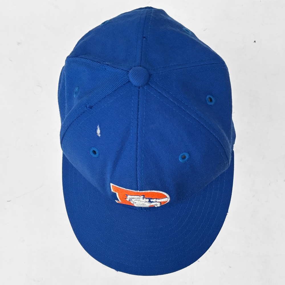 VTG Reebok NFL Gridiron Classic Denver‎ Broncos Fitted Hat 7 1/4 Wool Throwback - Picture 6 of 13